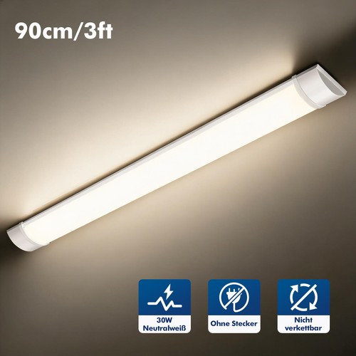 90cm 30w led feuchtraumleuchte - led,